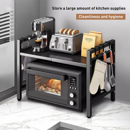 🍽️ Estante Extensible para Microondas (42–64 cm) | Hogartek