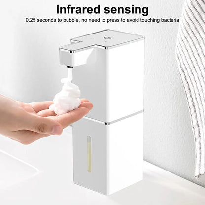🧴 Dispensador Automático de Jabón Espumoso 400 ml | Hogartek